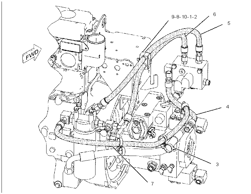 LINES GP-HYDRAULIC FILTER 2479622 CAT