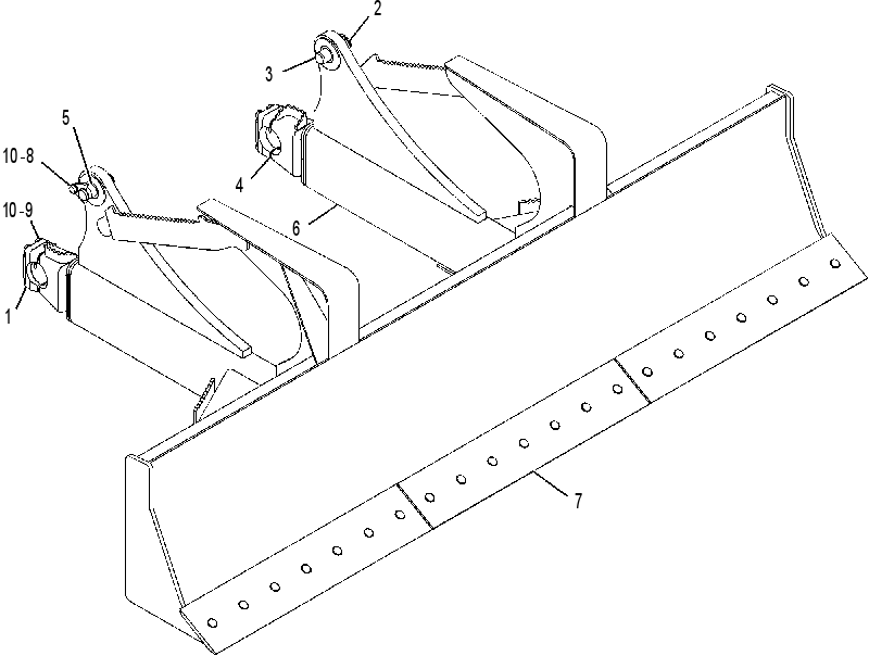 BLADE GP-DECKING 1431430 CAT