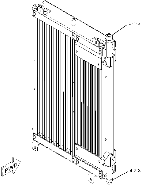 COOLER GP-HYD & XMSN OIL 2526849 CAT