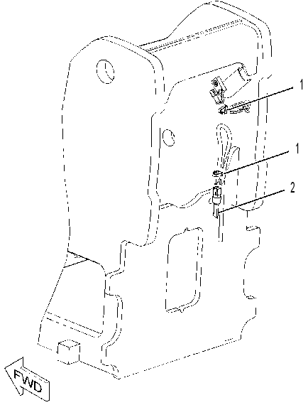 WIRING GP-AXLE LOCK 2524381 CAT