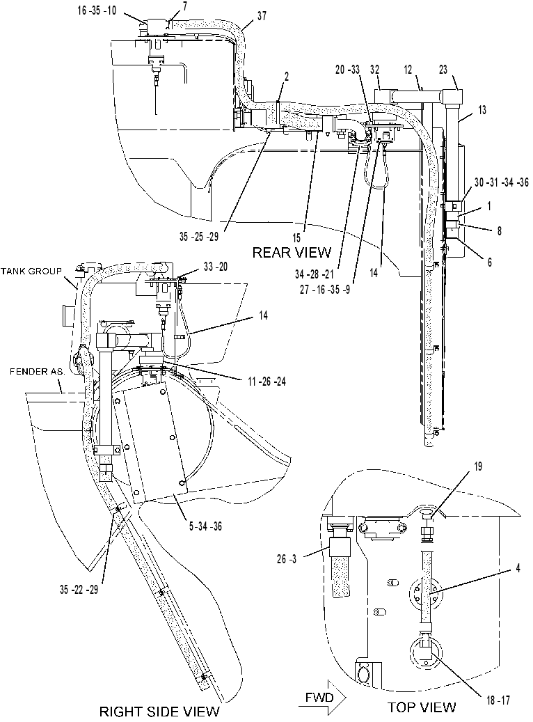 FUEL AR-FAST FILL 2341325 CAT