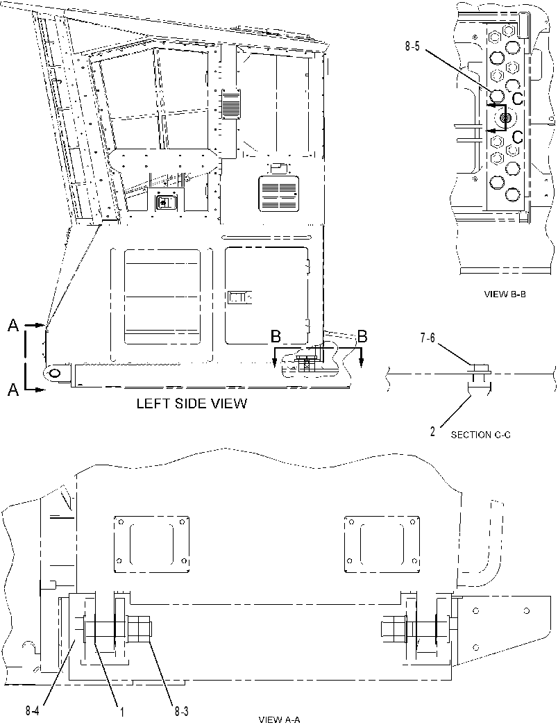 MOUNTING GP-RISER 2377777 CAT