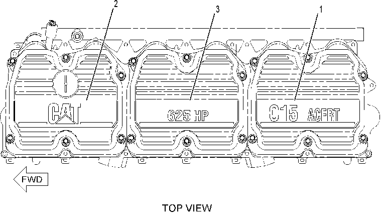 PLATE GP-IDENTIFICATION 2589973 CAT