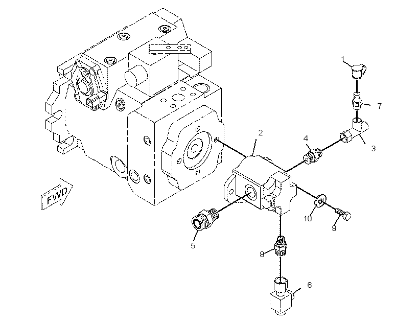 PUMP & MTG GP-STEERING 2479628 CAT
