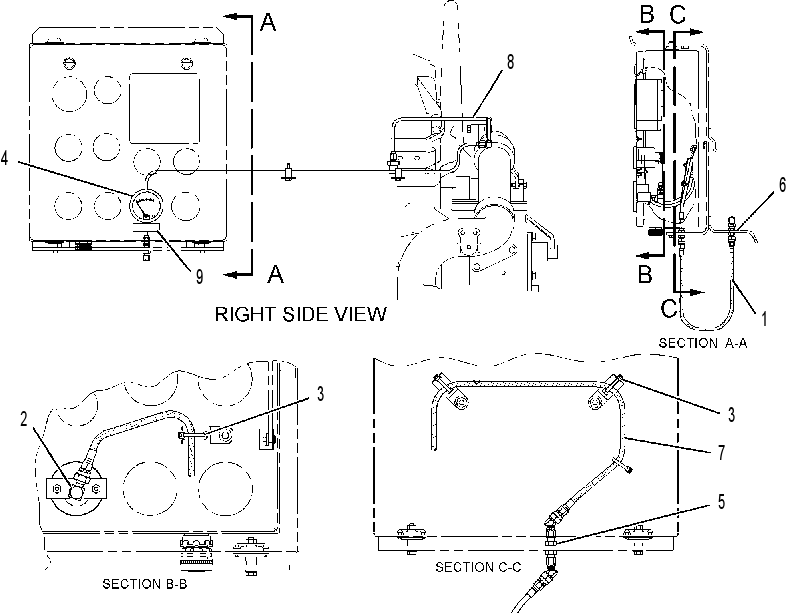 GAUGE GP-VACUUM 1308163 CAT