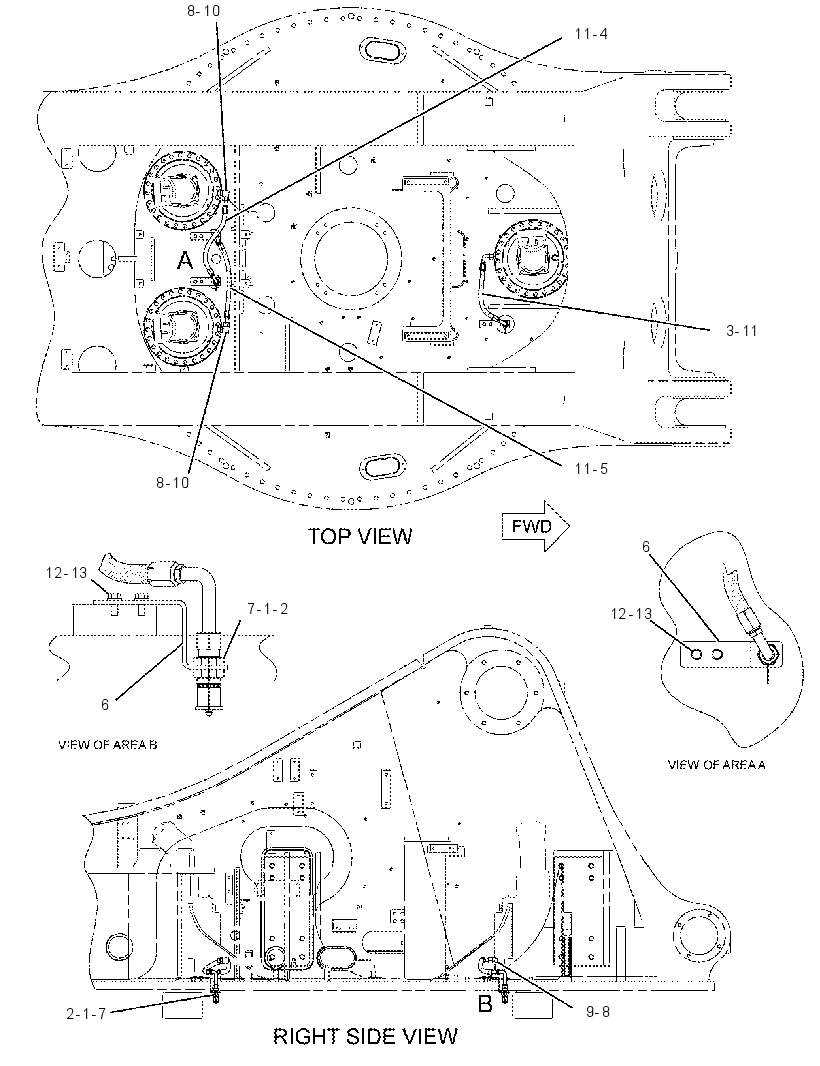 LINES GP-SWING DRIVE 2085056 CAT