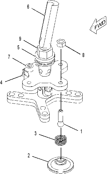 LEVER GP-CONTROL VALVE 2484204 CAT