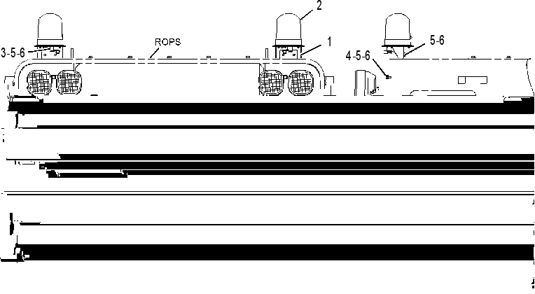 Проблесковый маяк 2474015 CAT