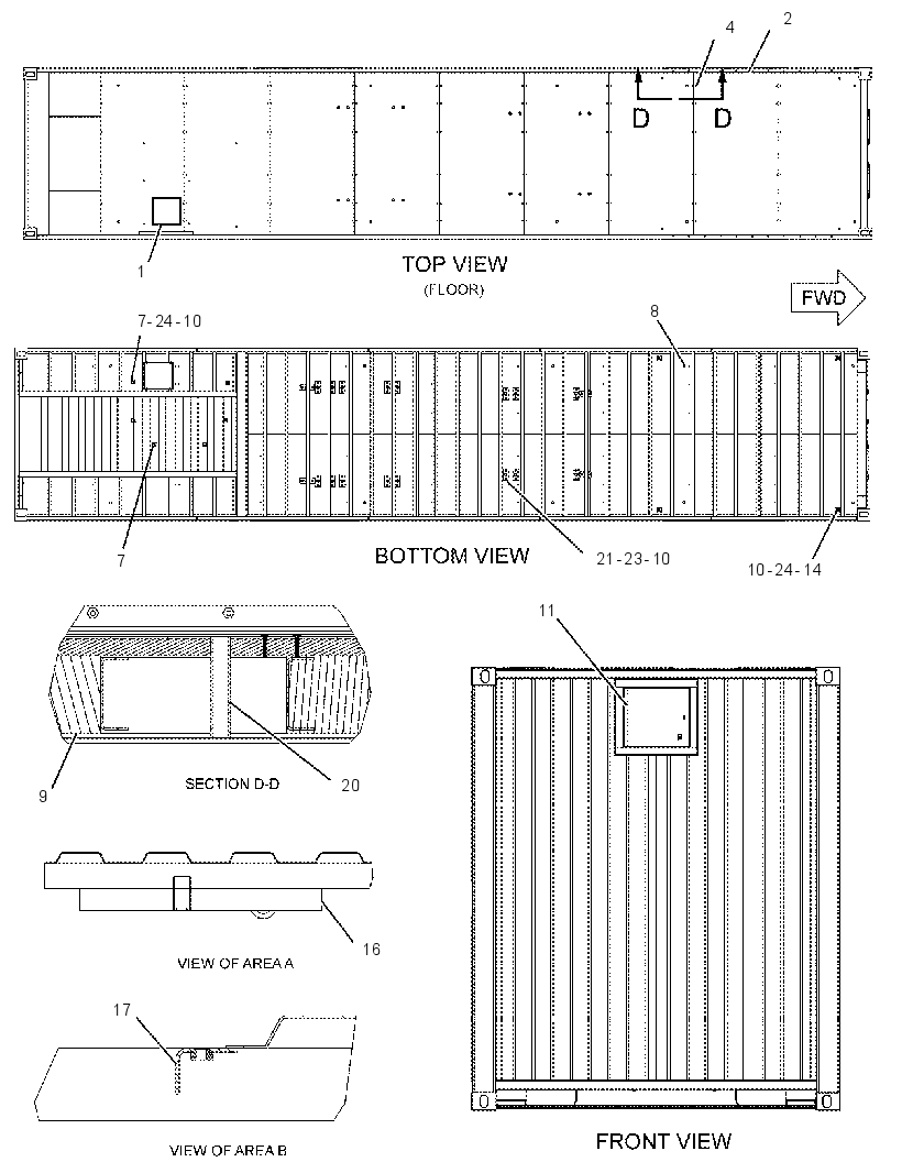 CONTAINER AS 2076038 CAT