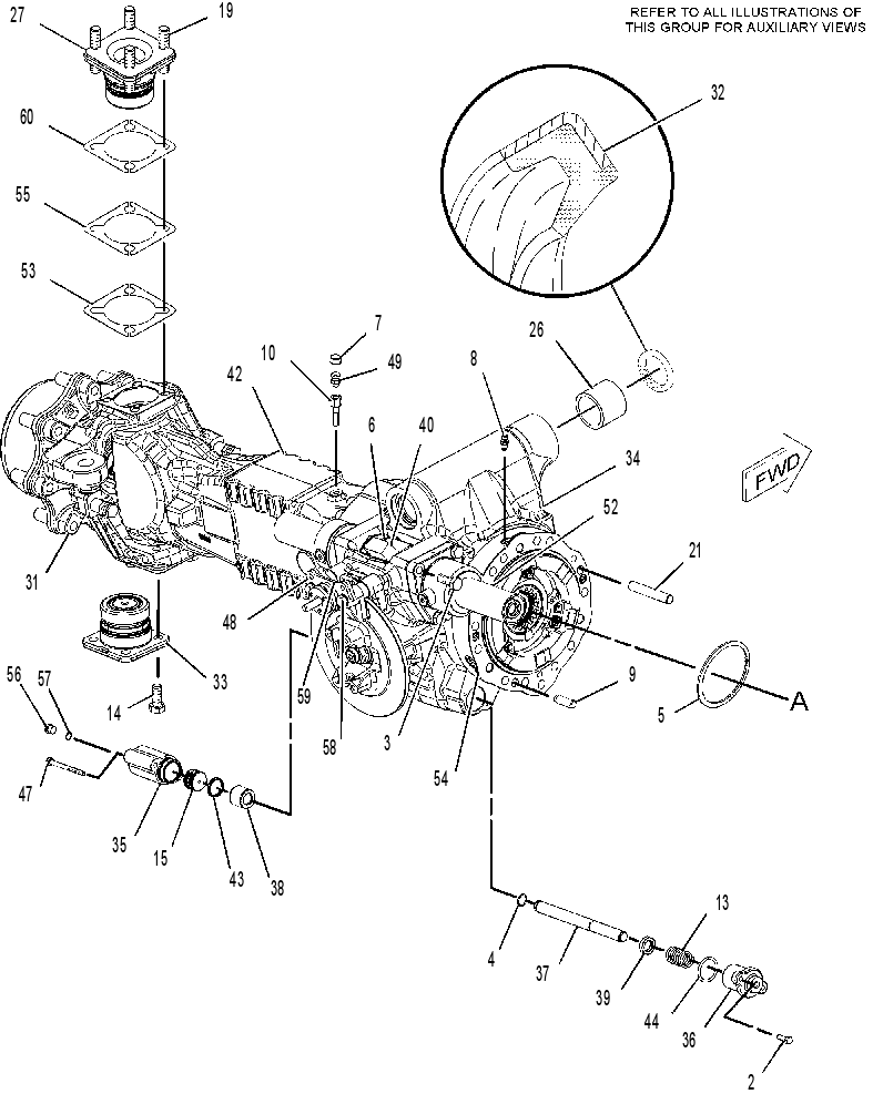 AXLE GP-DRIVE & STEERING 2002429 CAT