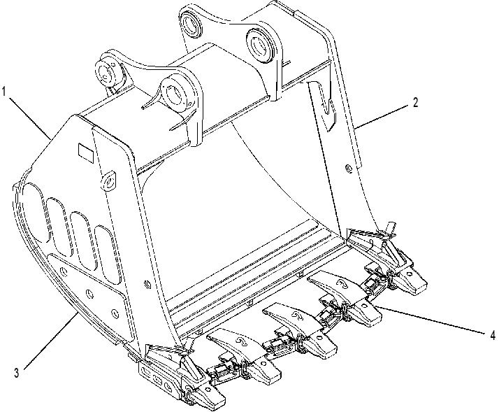 BUCKET AS-MASS EXCAVATOR 2316290 CAT