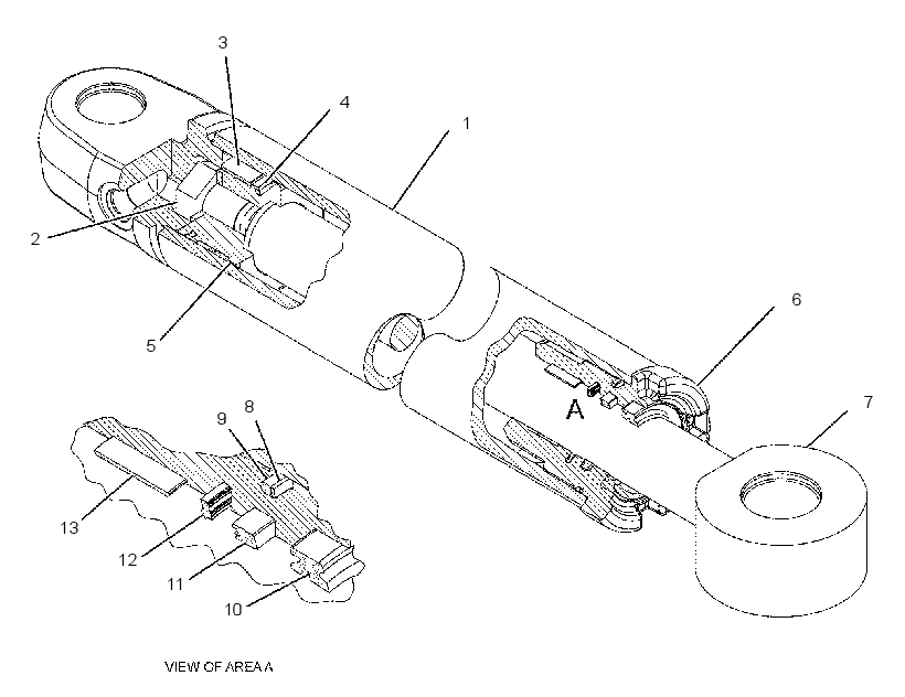 CYLINDER GP-ARTICULATION 1433033 CAT