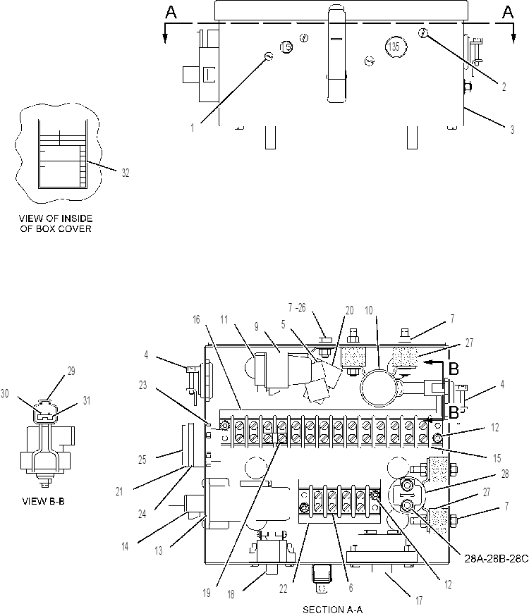 Коробка соединительная 1156943 CAT