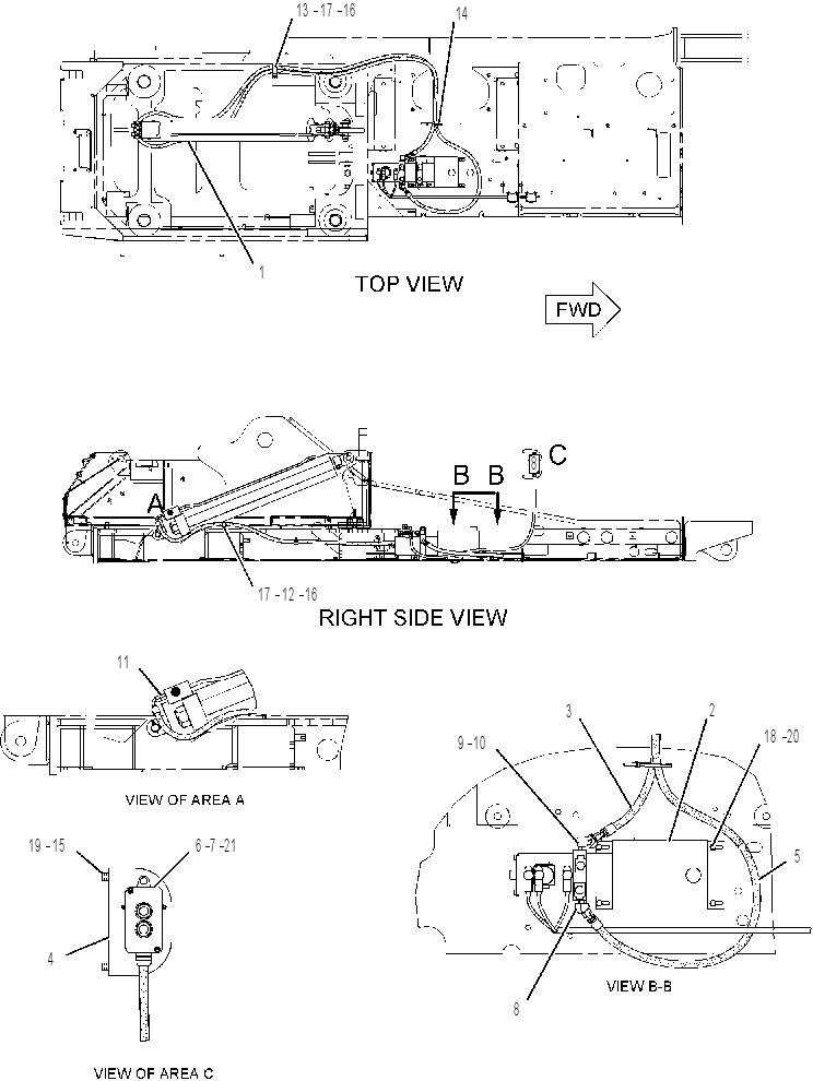 CONTROL GP-CAB TILT 2510050 CAT