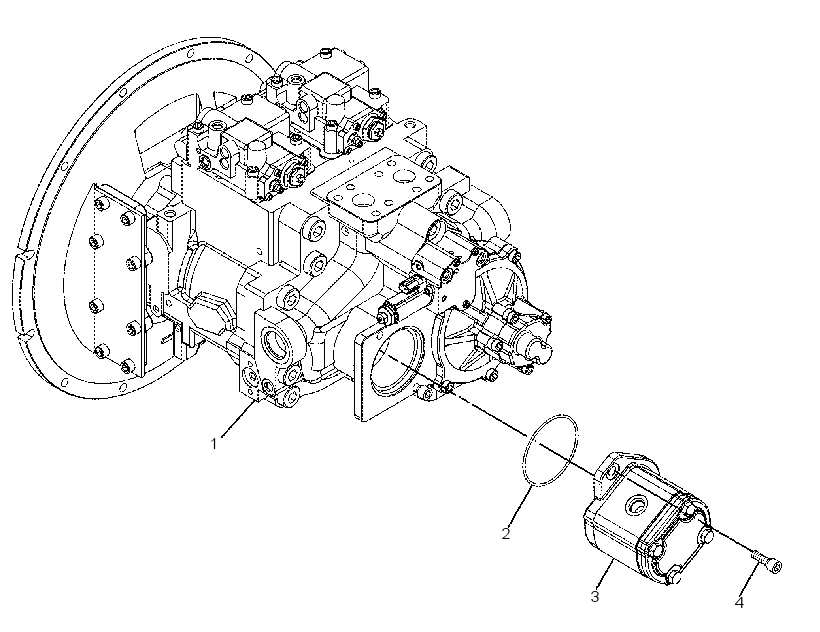 PUMP GP-PISTON & GEAR 2254509 CAT
