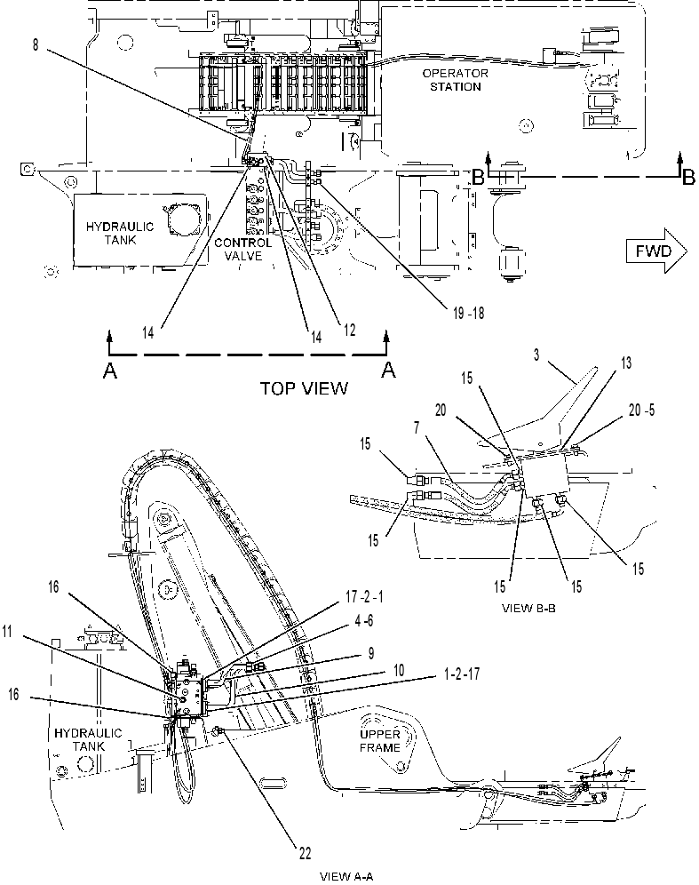 VALVE & LINES GP-BOOM 2169486 CAT