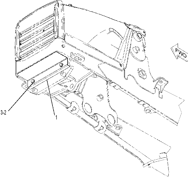 Защита радиатора 2560324 CAT