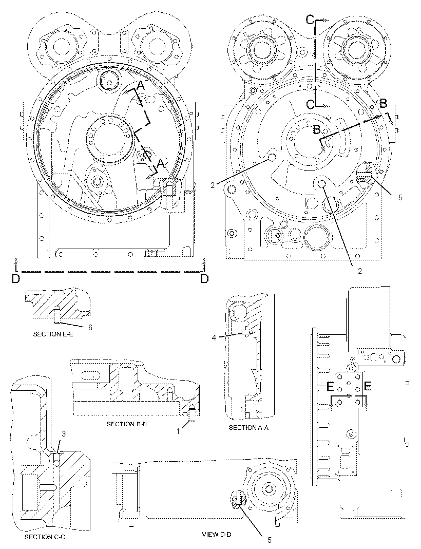 HOUSING GP-TORQUE CONVERTER 1399112 CAT