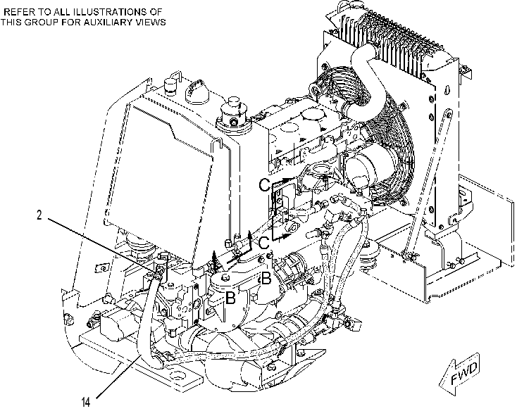LINES GP-HYDRAULIC FILTER 2340991 CAT