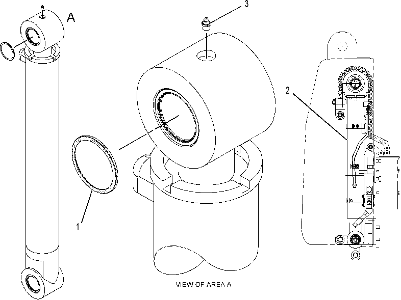 CYLINDER & SEAL GP-CTWT 2254533 CAT