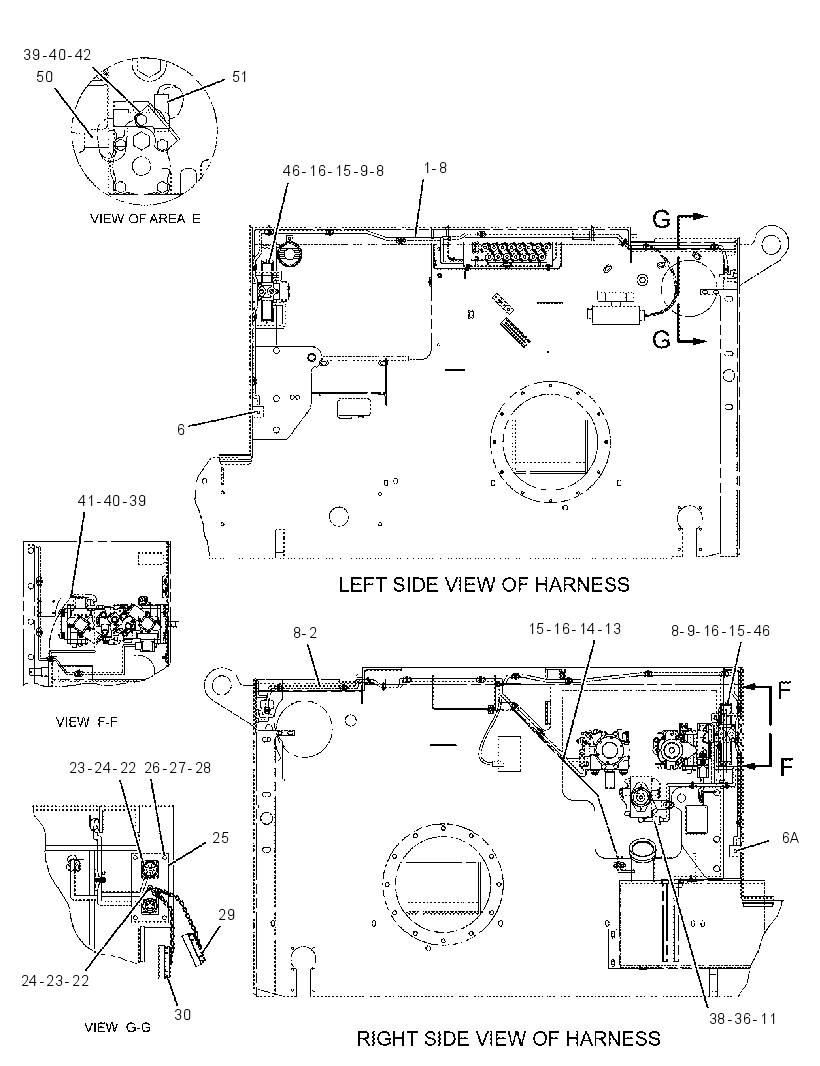 WIRING GP-HYDRAULIC CONTROL 2430644 CAT