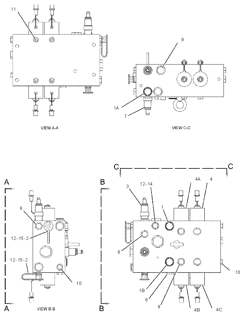 VALVE GP-MANIFOLD & RELIEF 1689981 CAT