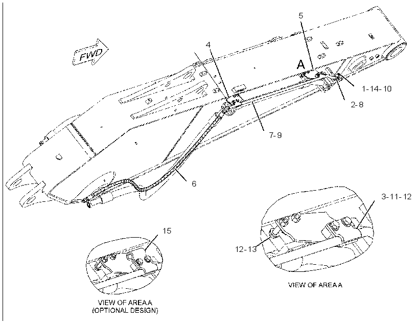 LINES GP-STICK DRAIN 2300121 CAT