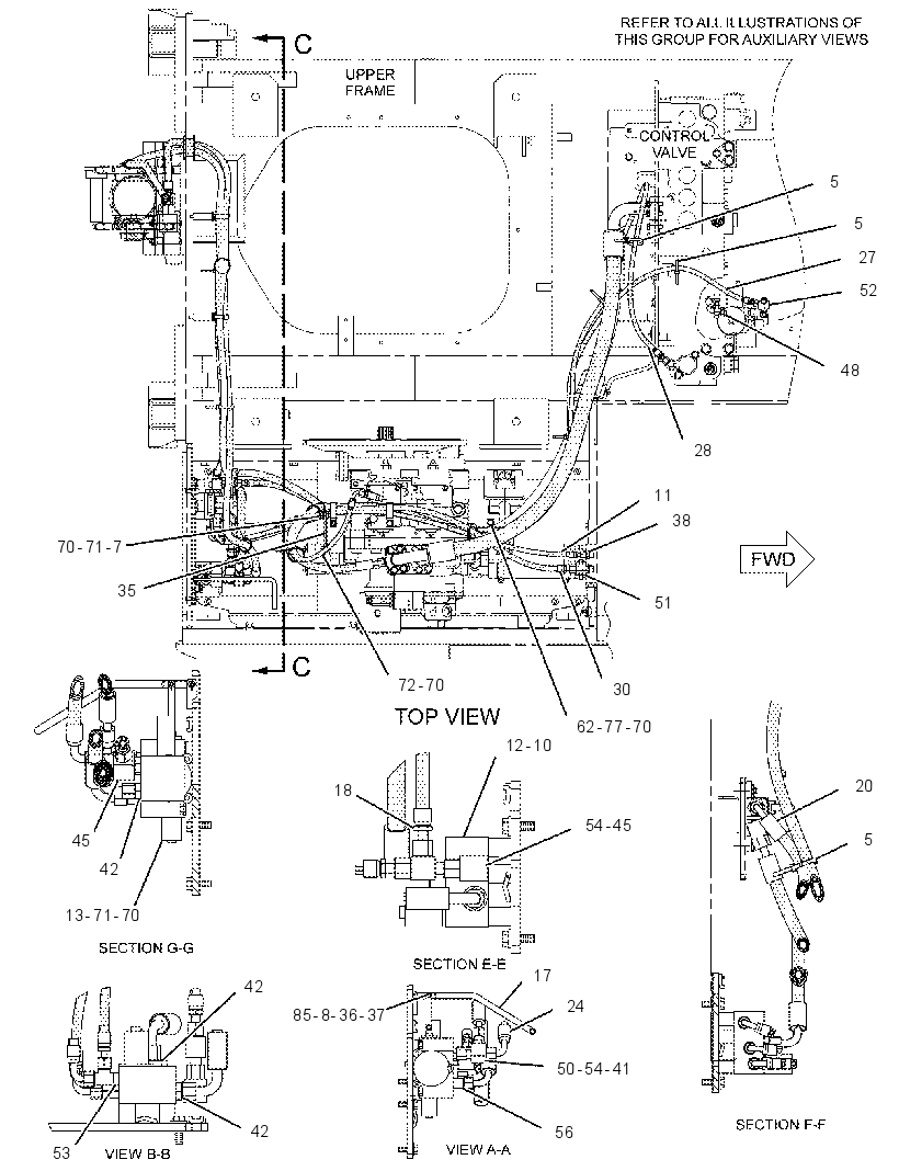 LINES GP-REAR ATTACHMENT 2270459 CAT