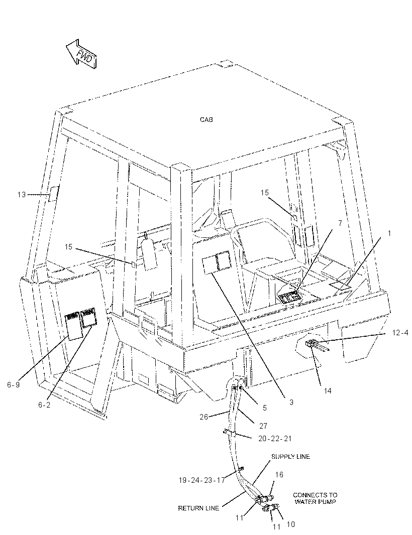 INSTALLATION GP-CAB 1757272 CAT