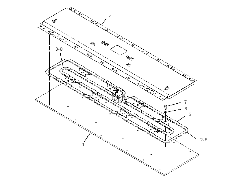 PLATE GP-SCREED 2496982 CAT