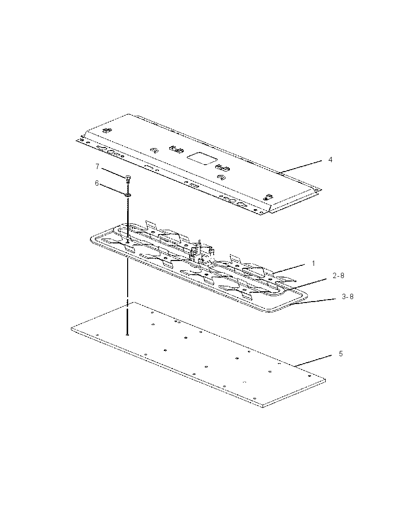 PLATE GP-SCREED 2510005 CAT