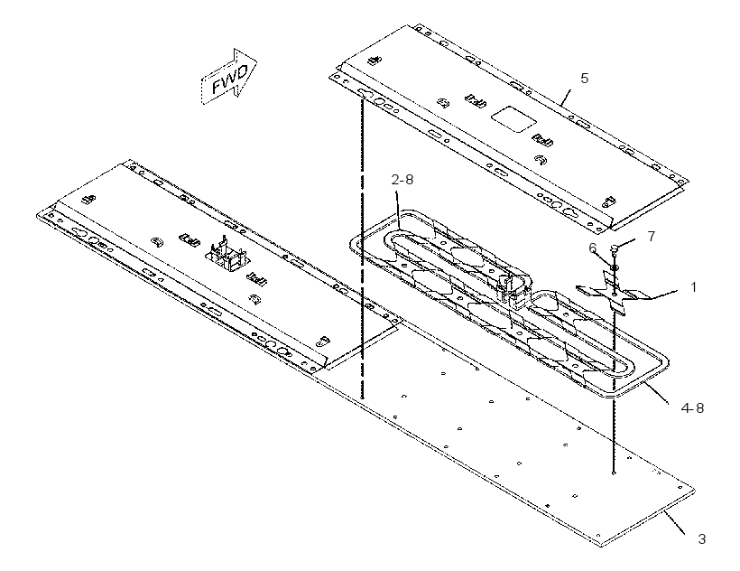 PLATE GP-SCREED 2510000 CAT