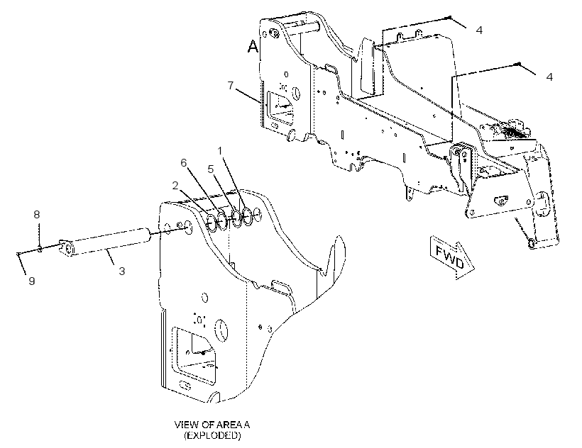 FRAME GP-MAIN 2513022 CAT