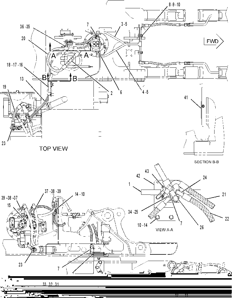 LINES GP-BLADE 1689505 CAT