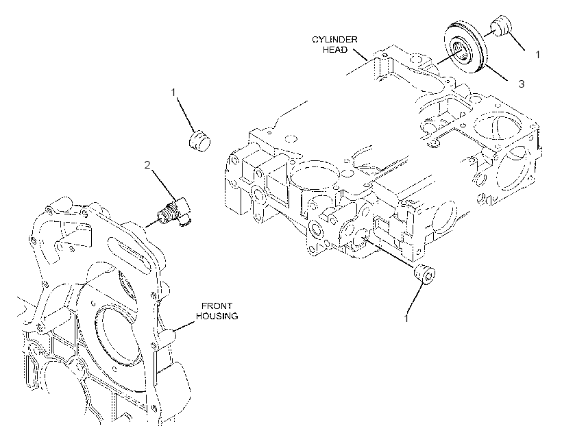 CONNECTION GP-HEATER 2530583 CAT