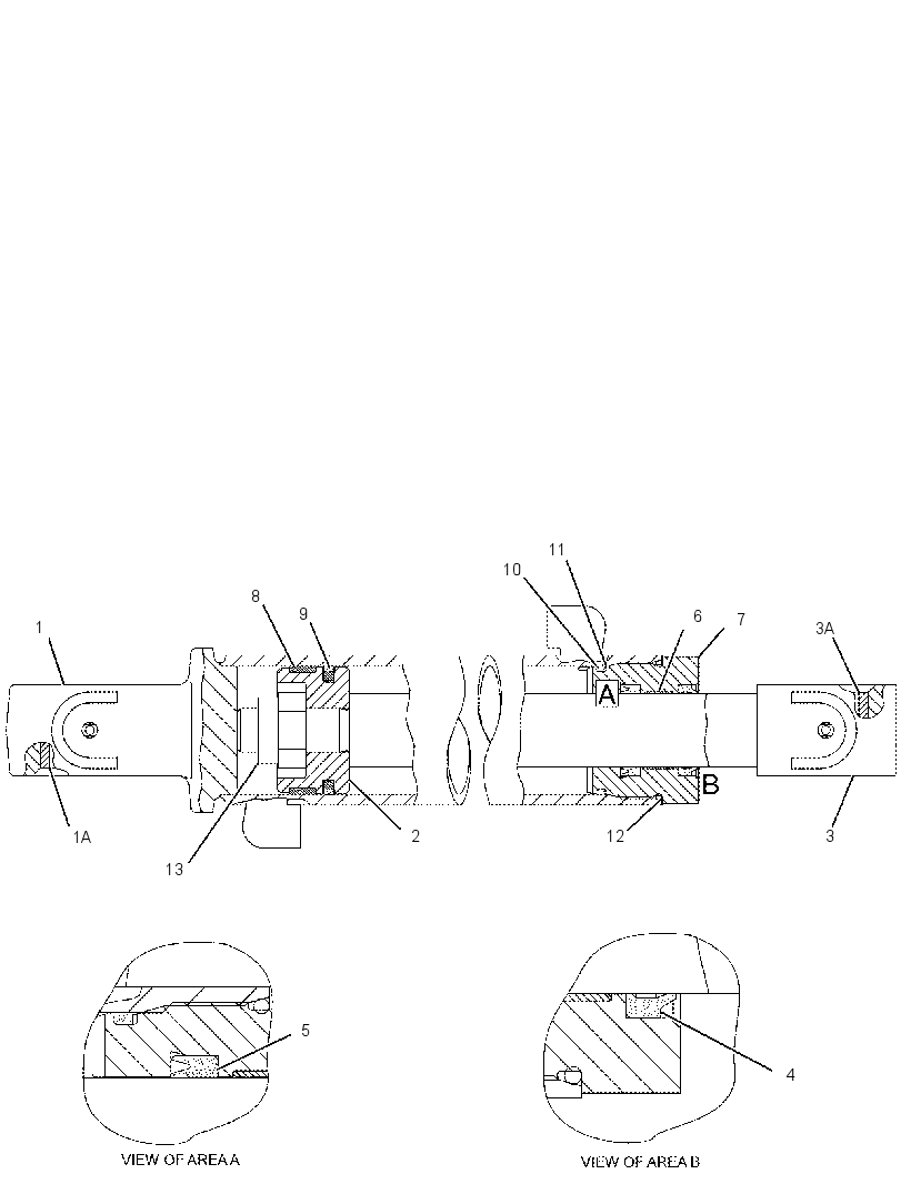 Цилиндр рукояти 2126329 CAT