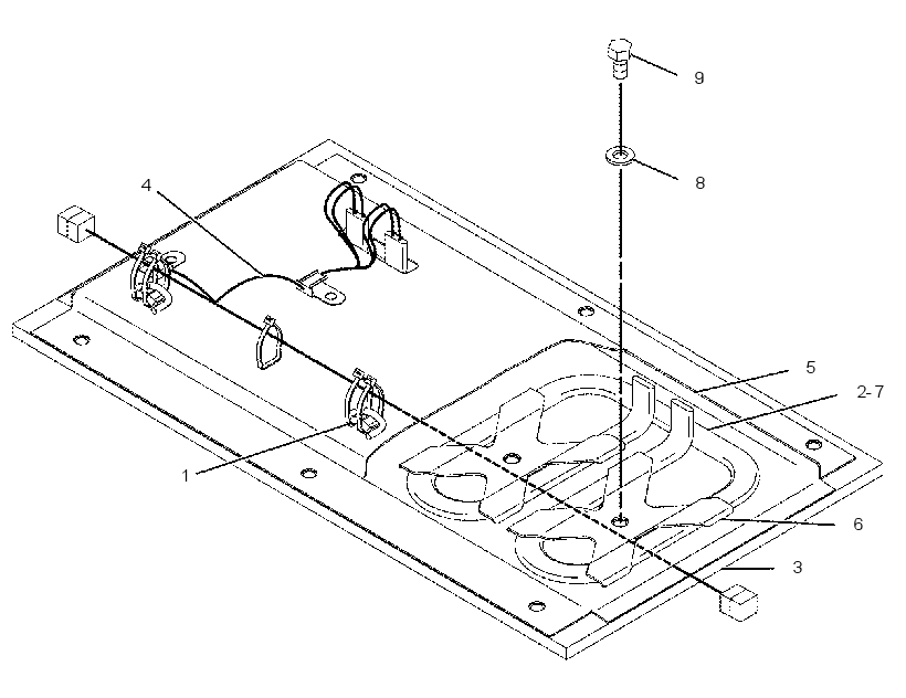 PLATE GP-SCREED 2459078 CAT