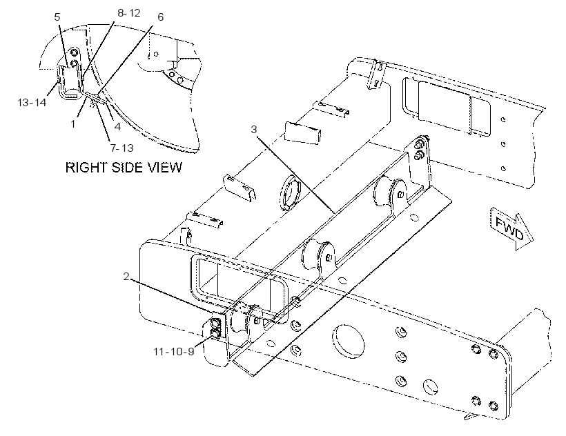 SCRAPER GP-DRUM 2343464 CAT