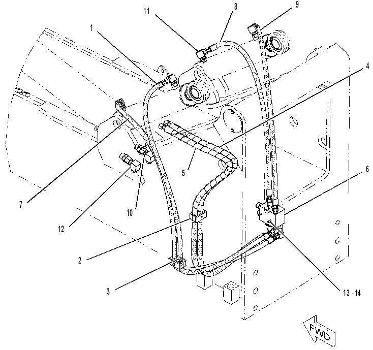 LINES GP-CHASSIS 1713191 CAT