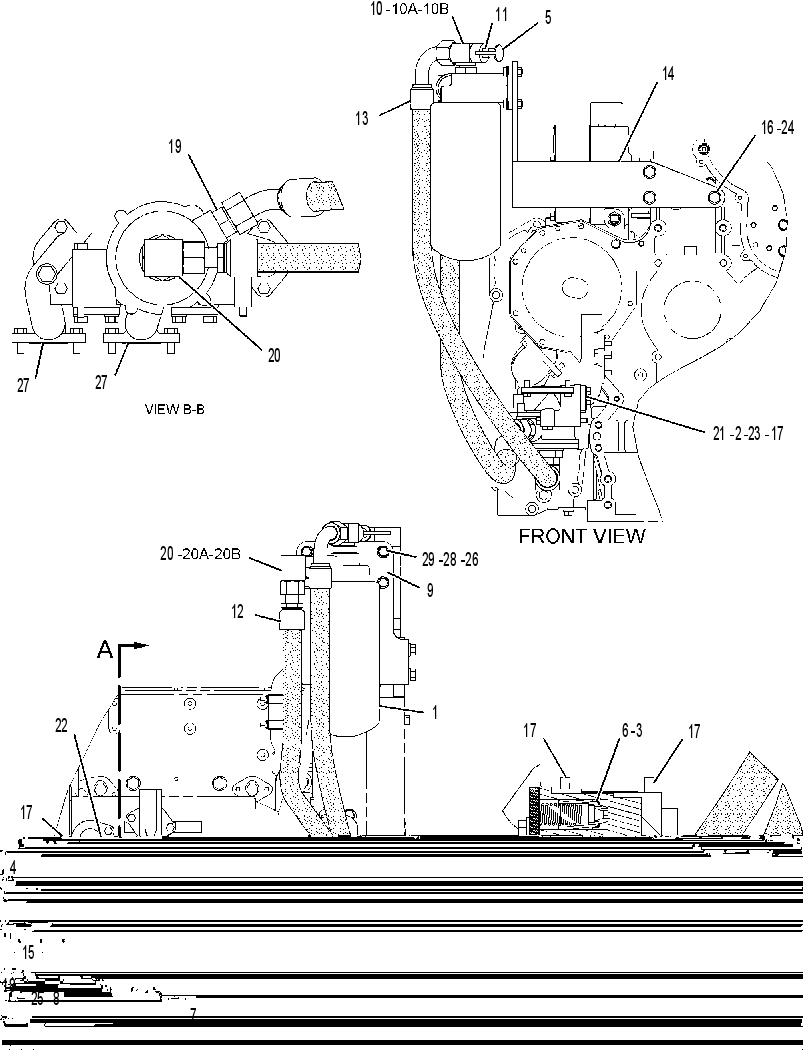 FILTER & LINES GP-ENGINE OIL 2275372 CAT