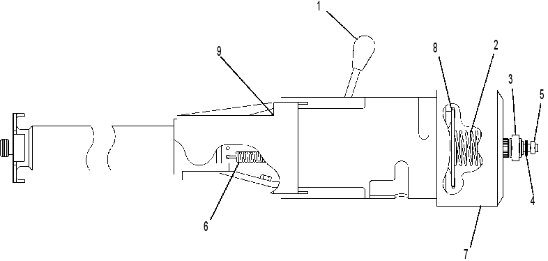Рулевая колонка 9U3906 CAT