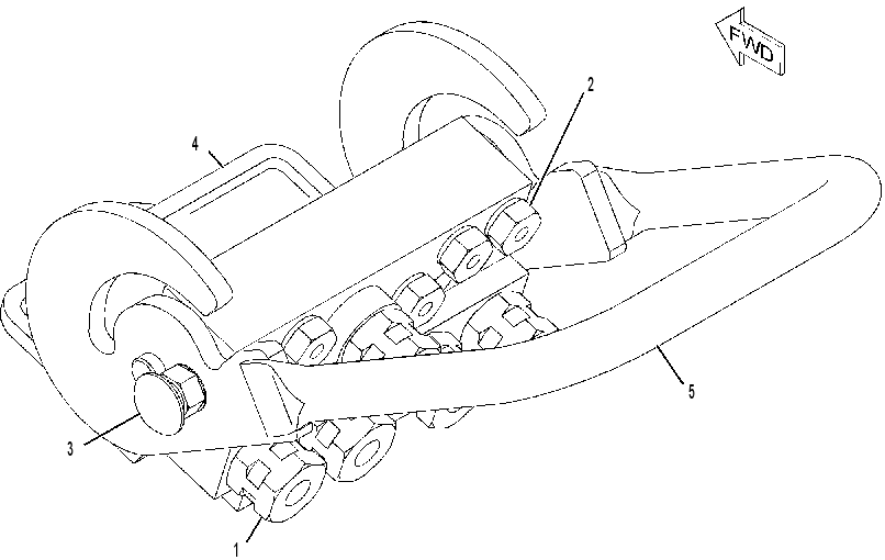 COUPLING GP-HYDRAULIC BLOCK 2173024 CAT