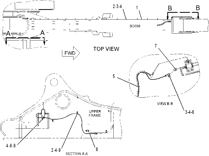 WIRING GP-LUBRICATION 1706987 CAT