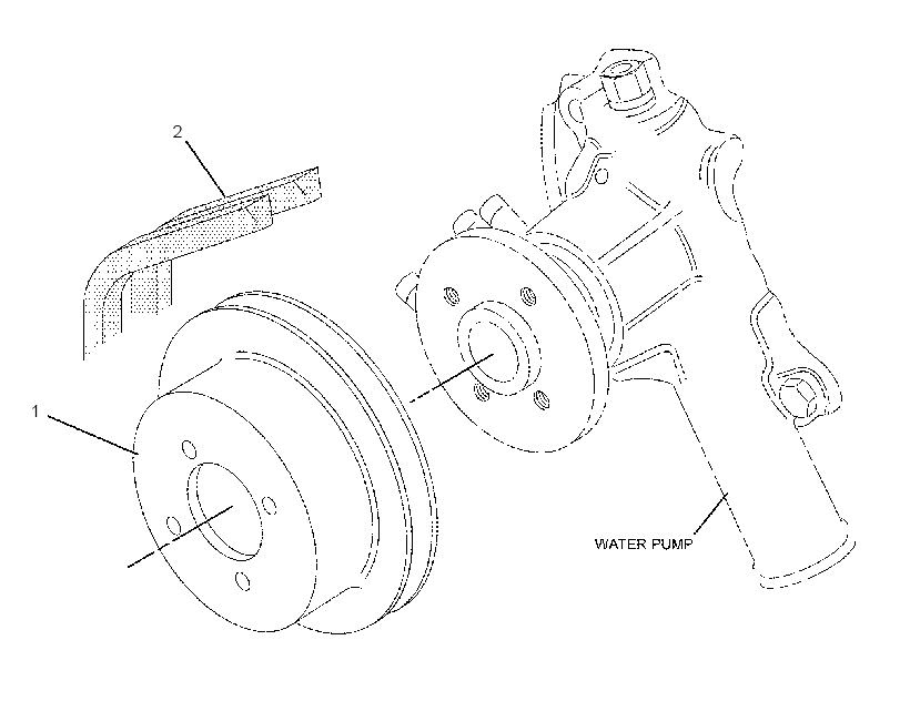 PULLEY GP-WATER PUMP 2520120 CAT