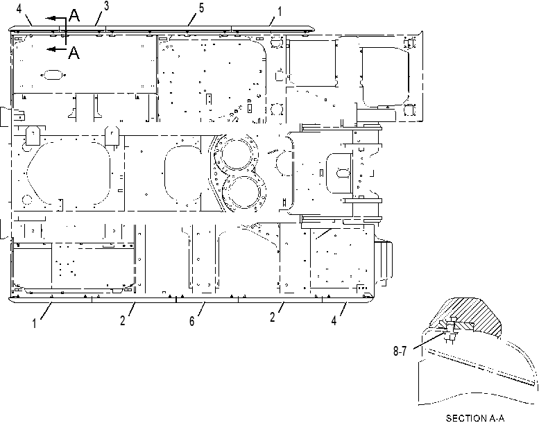 BUMPER GP 2285462 CAT