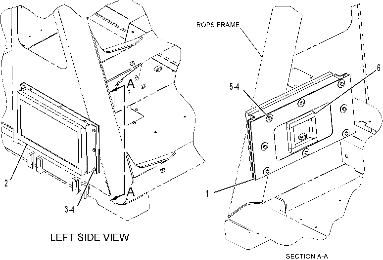 DISPLAY GP-PAYLOAD MONITOR 2301486 CAT