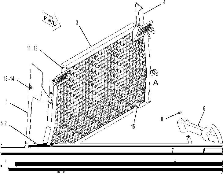 SCREEN GP-CAB 2237960 CAT