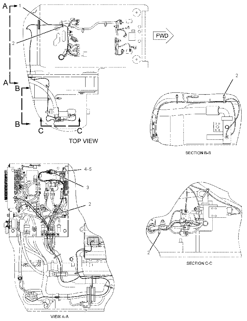 WIRING GP-BOOM 2500111 CAT