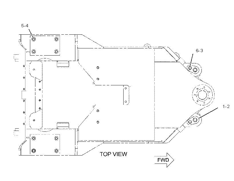 HARDWARE GP-REAR FRAME 2465997 CAT