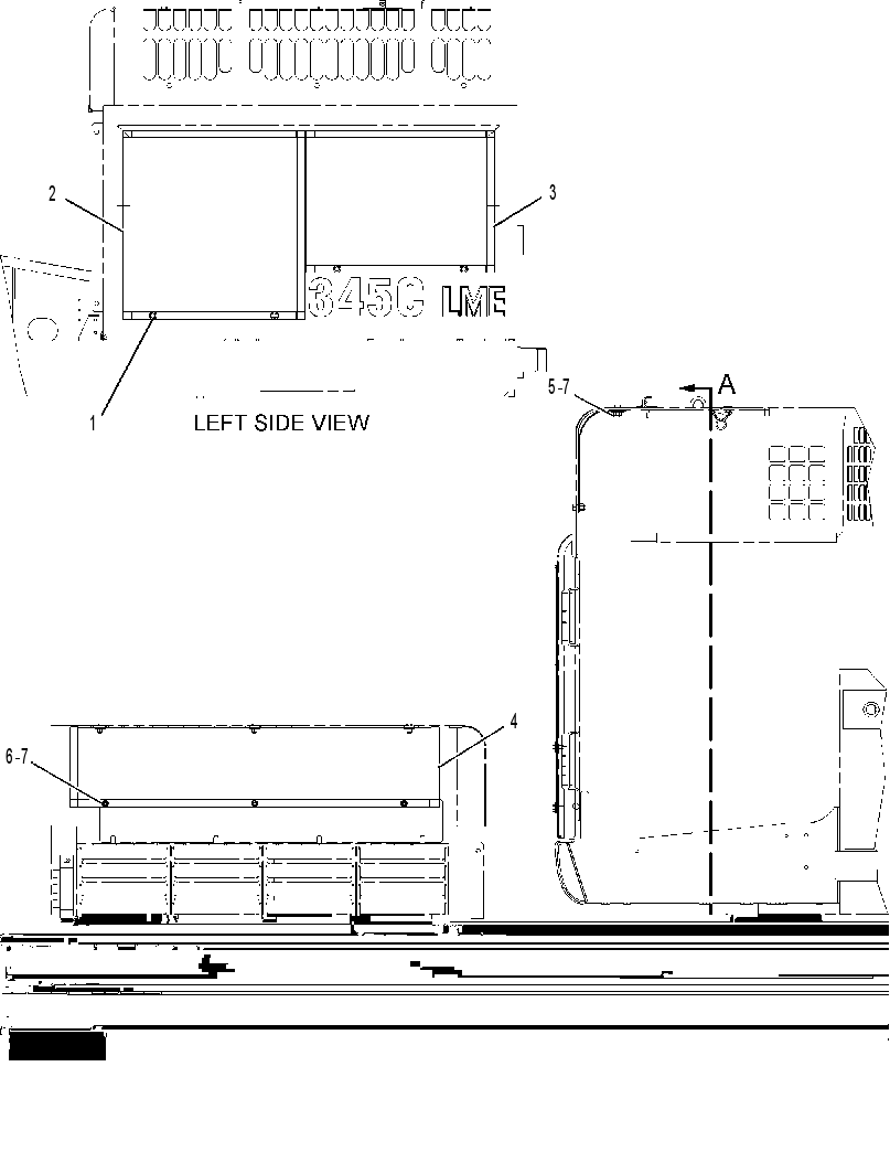 SCREEN GP-RADIATOR 2459237 CAT